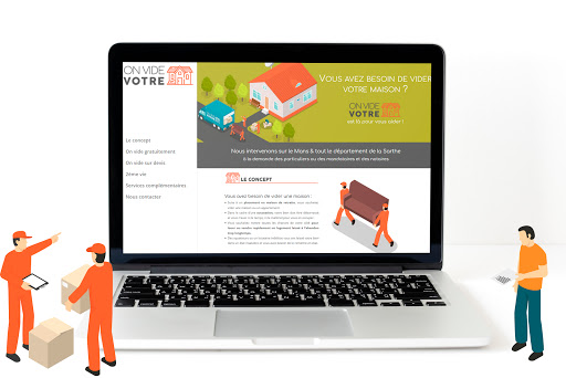 Laptop digital device screen mockup