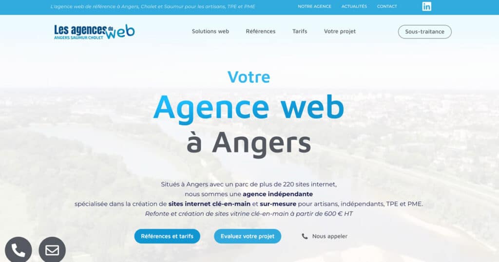 Les Agences du web à Angers